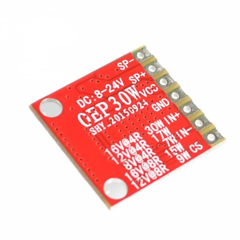 

TDA8932 Mono Digital Amplifier Board 30W Class D 12V for LCD TV Power Adjustable 10W 35W DIY Speaker