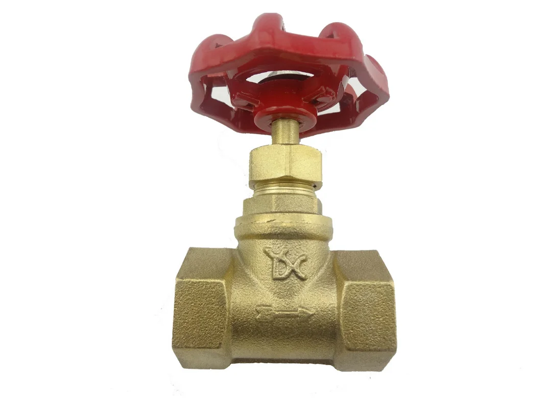 

1pcs of G1" DN25(BSP) Brass Gate Valve for Pipe Plumbing, Sluice Valve