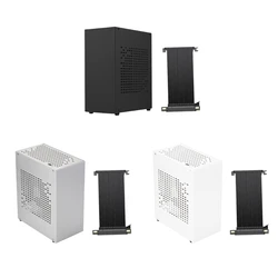 Aluminum HTPC Mini ITX Chassis Game Computer Case Support Graphics Card RTX2070 Dropship