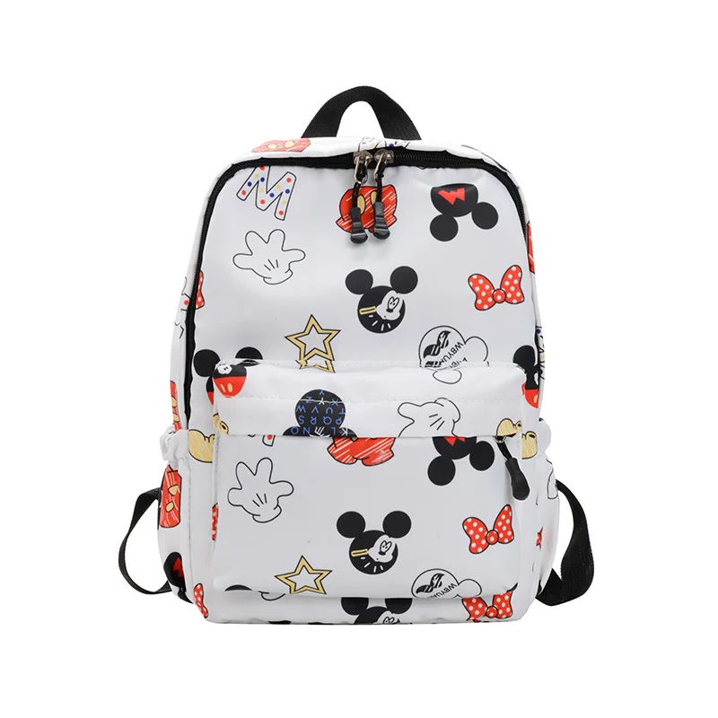 Disney School Bag Mickey Children Backpacks Kindergarten Minnie Schoolbag Kawaii Backpack Baby Girls Boys Mini Backpacks