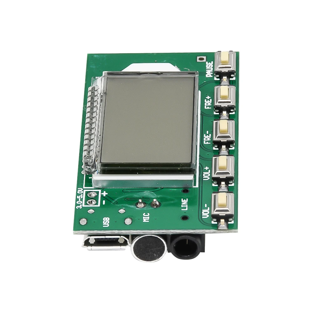 Moduł nadajnika FM Bezprzewodowy mikrofon Płytka drukowana Komputer Audio Nadawanie DC 3V 5V Moduł FM 87.0MHz-108.0MHz