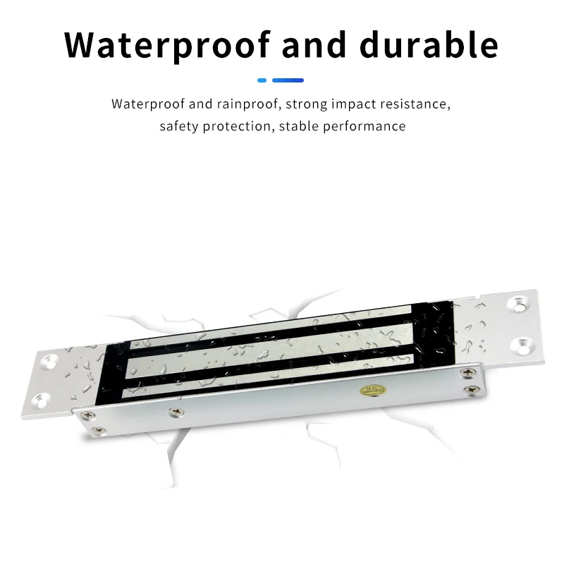 SALE DC 12V Embedded 280KG Single Door Electric Lock Magnetic Lock, Waterproof, With Signal Feedback, For Access Control System