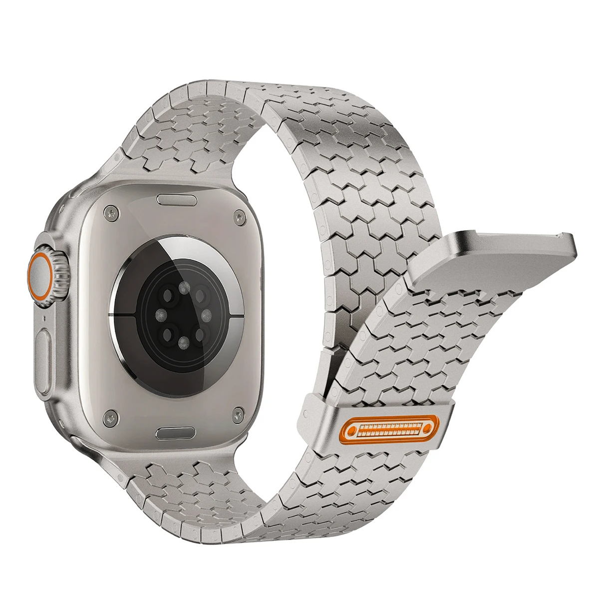 Magnetisches Edelstahlarmband für Apple Watch Band 49 mm 46/45/44 mm 41/40 mm Armband Iwatch Serie 11 10 9 8 7 SE3 Ultra Correas