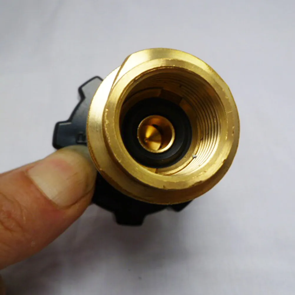 Tank Adapter Heavy Duty Metal Propane Refill Adapter for Outdoor Barbecue Grill Camping Stove Gas Cylinder Regulator