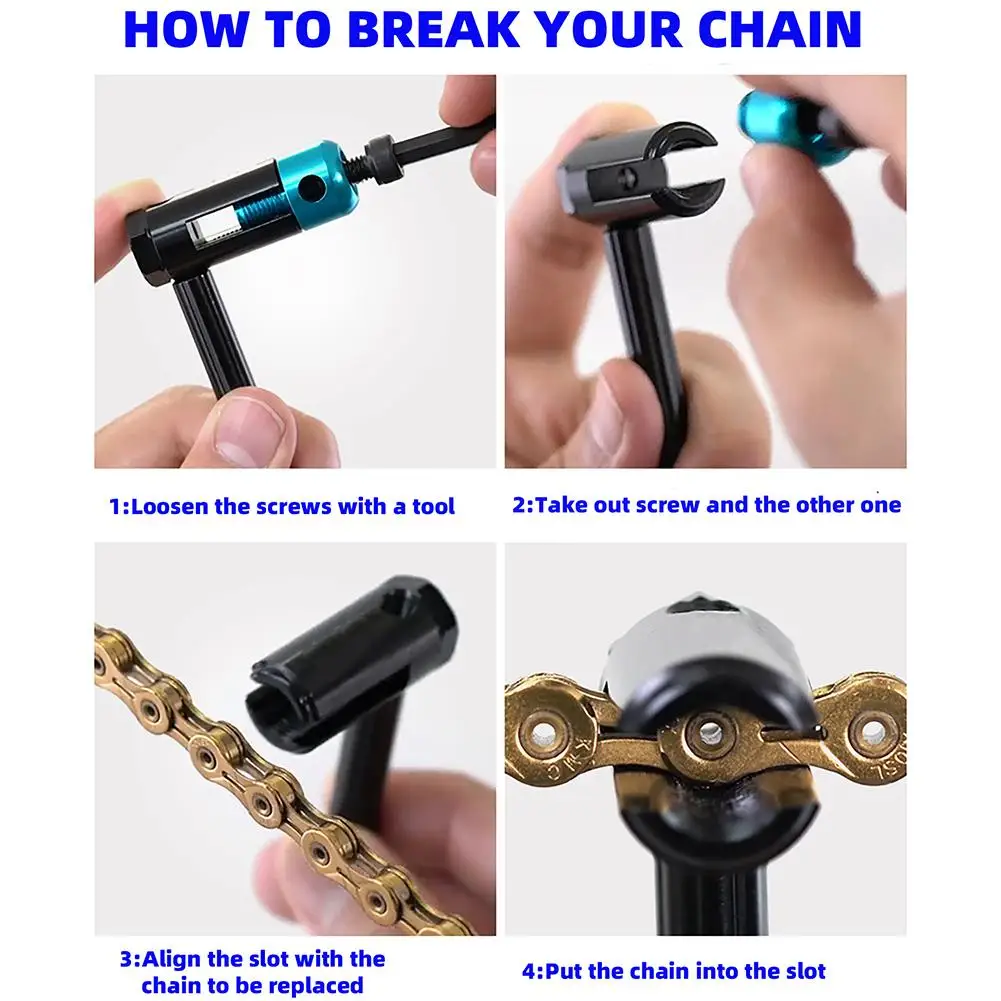 Mini Bicycle Chain Tool Cycling Bike Repair Tools Chain Pin Splitter Device Chain Breaker Cutter Removal Tool Dropship