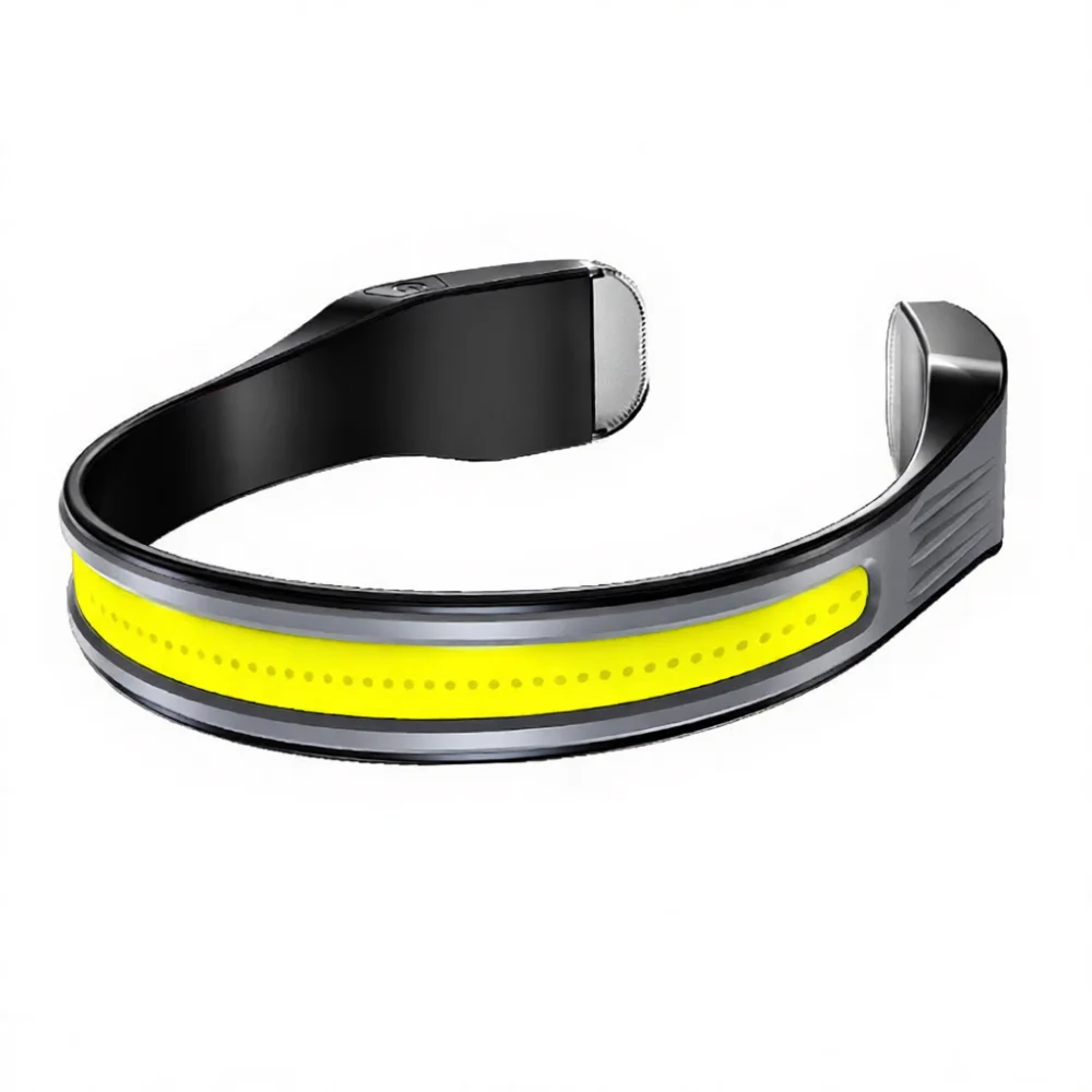 Ergonomic COB Headlamp Super Bright Waterproof Rechargeable Headlight For Outdoor Fishing Camping Night Walking Tool
