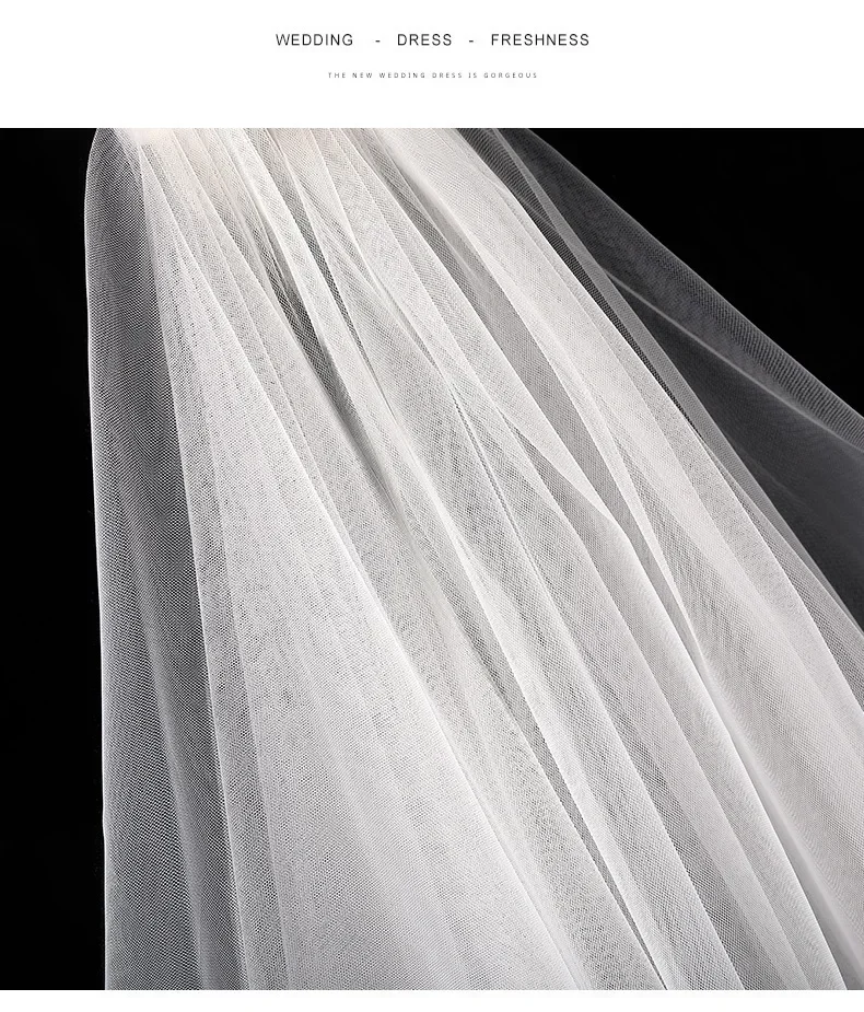 Hot Sale Bridal 2 Layer Bride Wedding Comb Bridal Veils