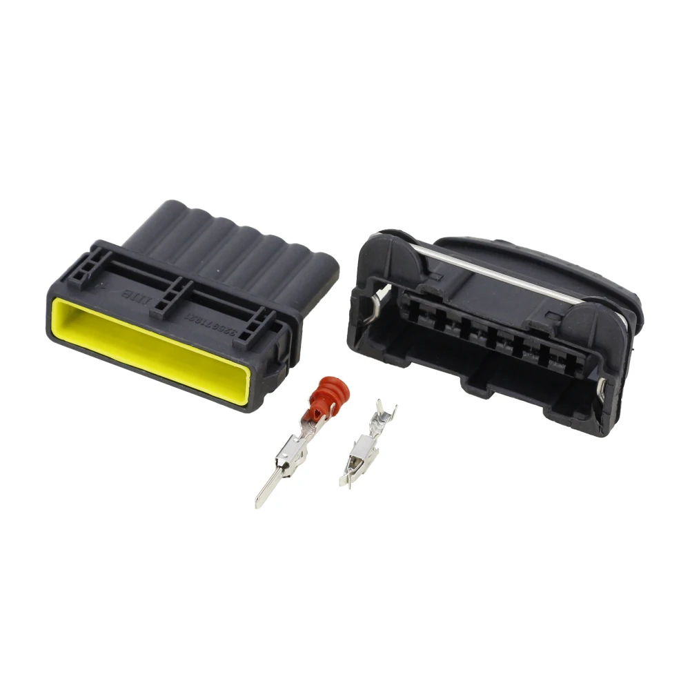 7 Pin series of high-performance waterproof connector black plastic connector with terminal DJ7071-3.5-11/21 7P