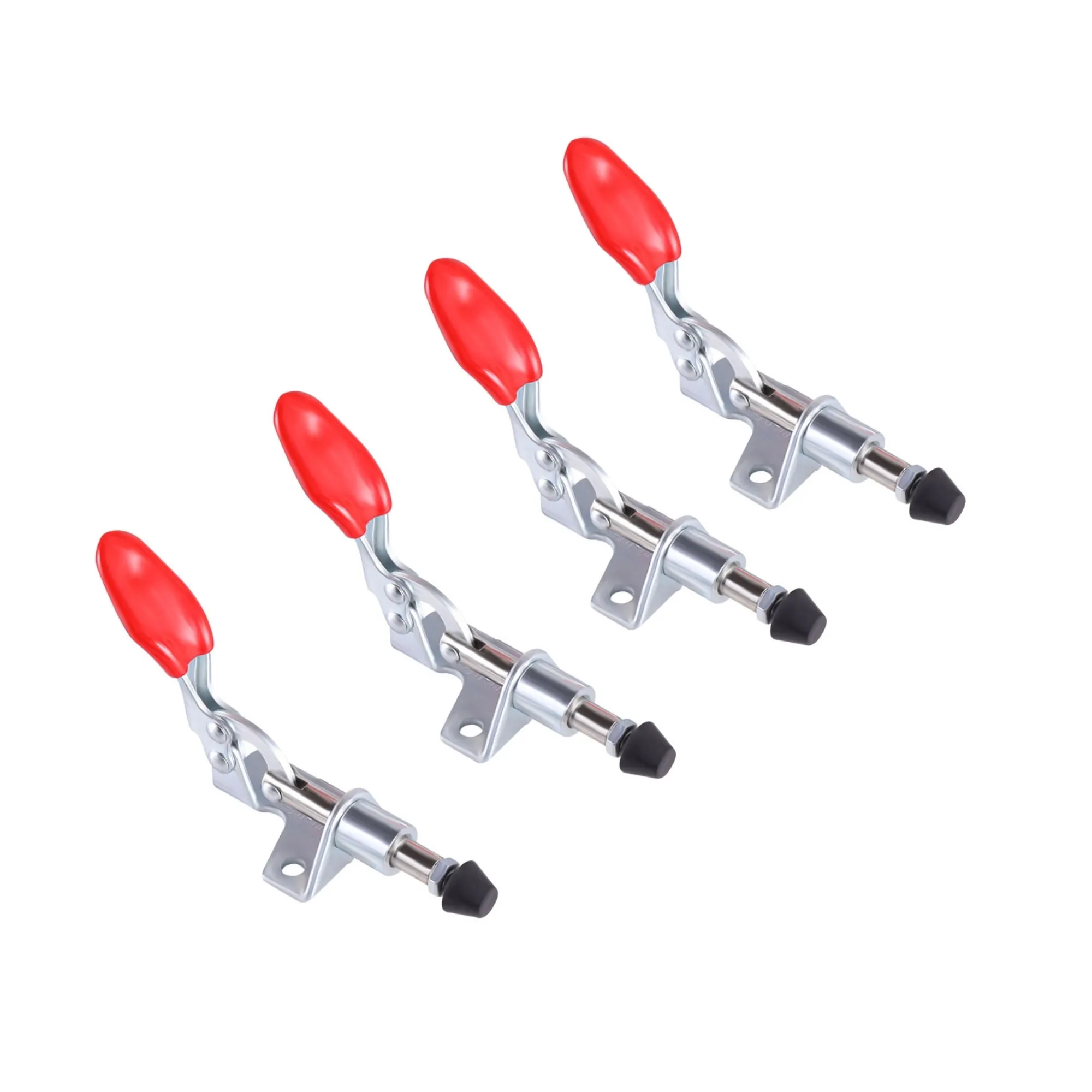 4pcs GH-301AM 45kg Quick Release Horizontal Type Clamps Push Pull Action Tool Toggle Clamp