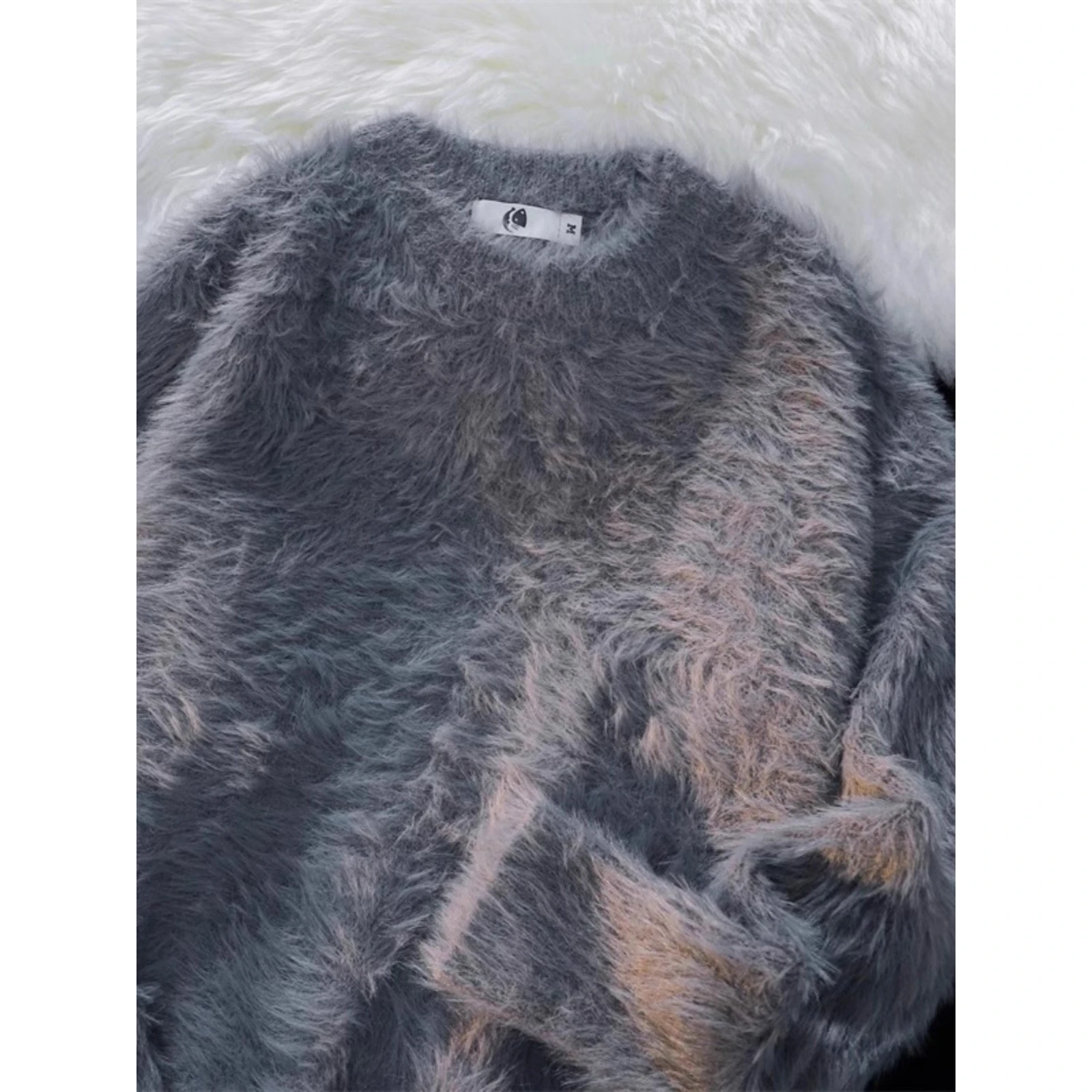 

Мужской утепленный вязаный свитер из мягкой вощеной пряжи, большие размеры, 300 г/м², высококачественный, в американском стиле, для осени и зимы, повседневная одежда