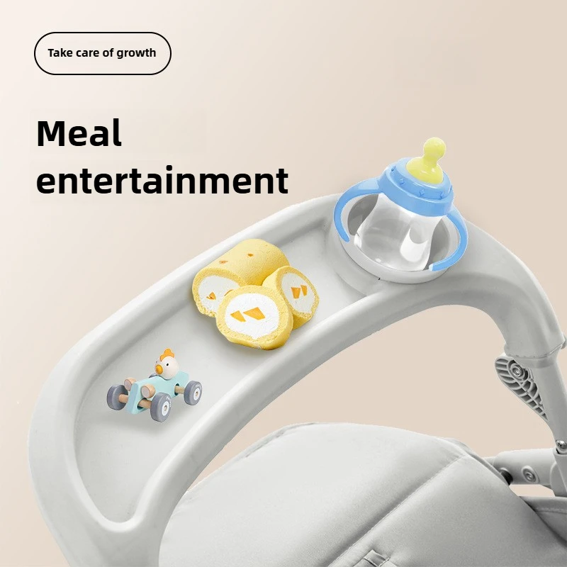 시선이 높은 신개념 유모차 앉고 눕는 충격흡수와 휴대성이 뛰어난 양방향 푸시트롤리