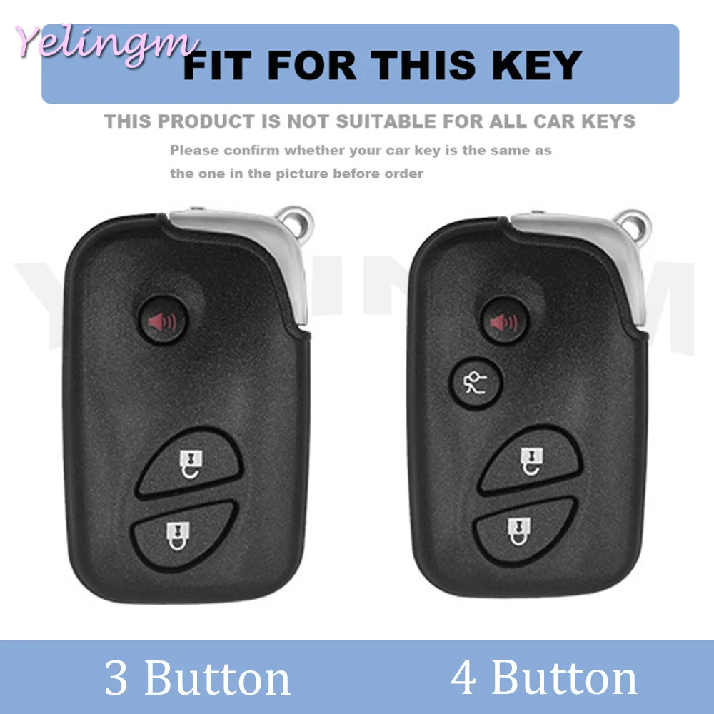 Car Key Case Remote Cover for Lexus GS460 GS450h GS430 IS350 IS250 RX450h CT200h HS250h LS460 ES350 for Toyota Prius Aqua Prado