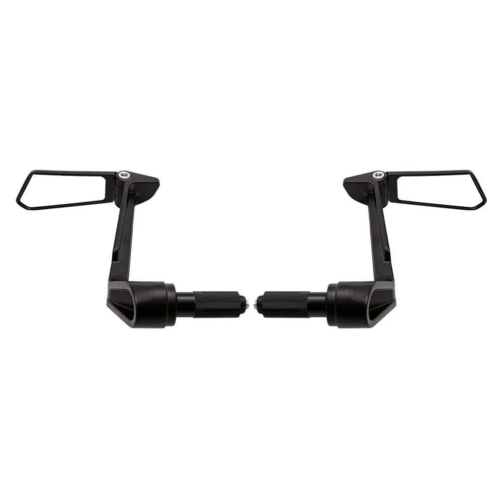 

Motorcycle 7/8" 22mm Handguard Bar End Mirror Handlebar Hand Guard Rear View Side Mirrors for Yamaha Honda Kawasaki Suzuki
