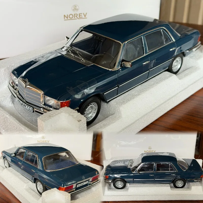 

Diecast Norwell 1:18 Scale BENZ W116 350SEL 1979 S-Class Sedan Alloy Car Model