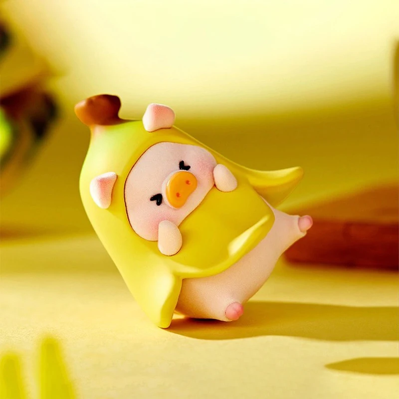 

Симпатичная слепая коробка серии Lulu The Piggy Fruit, настоящая подвесная открытка, декор для комнаты, рабочего стола, подарок на день рождения для друзей, фанатов детей