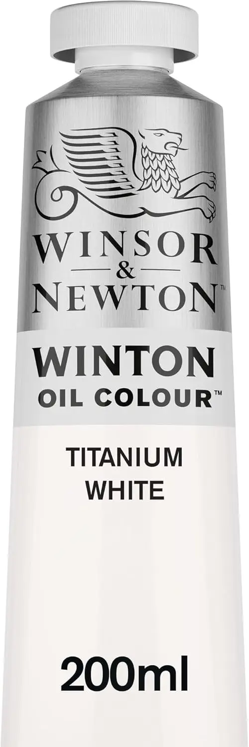 

Профессиональная титановая белая масляная краска, тюбик 200 мл, высокое качество и доступная цена для художников