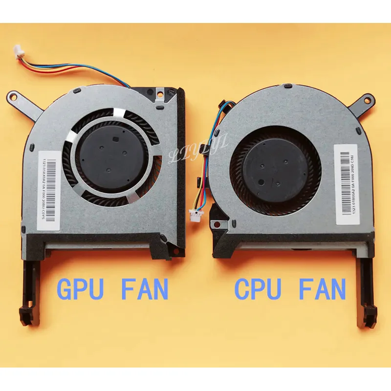 New Original CPU GPU laptop cooling fan cooler for ASUS FX705 FX705G FX705GM FX86 FX86SM FX505 FX505D FX505DU FX95G FX95D FX96G