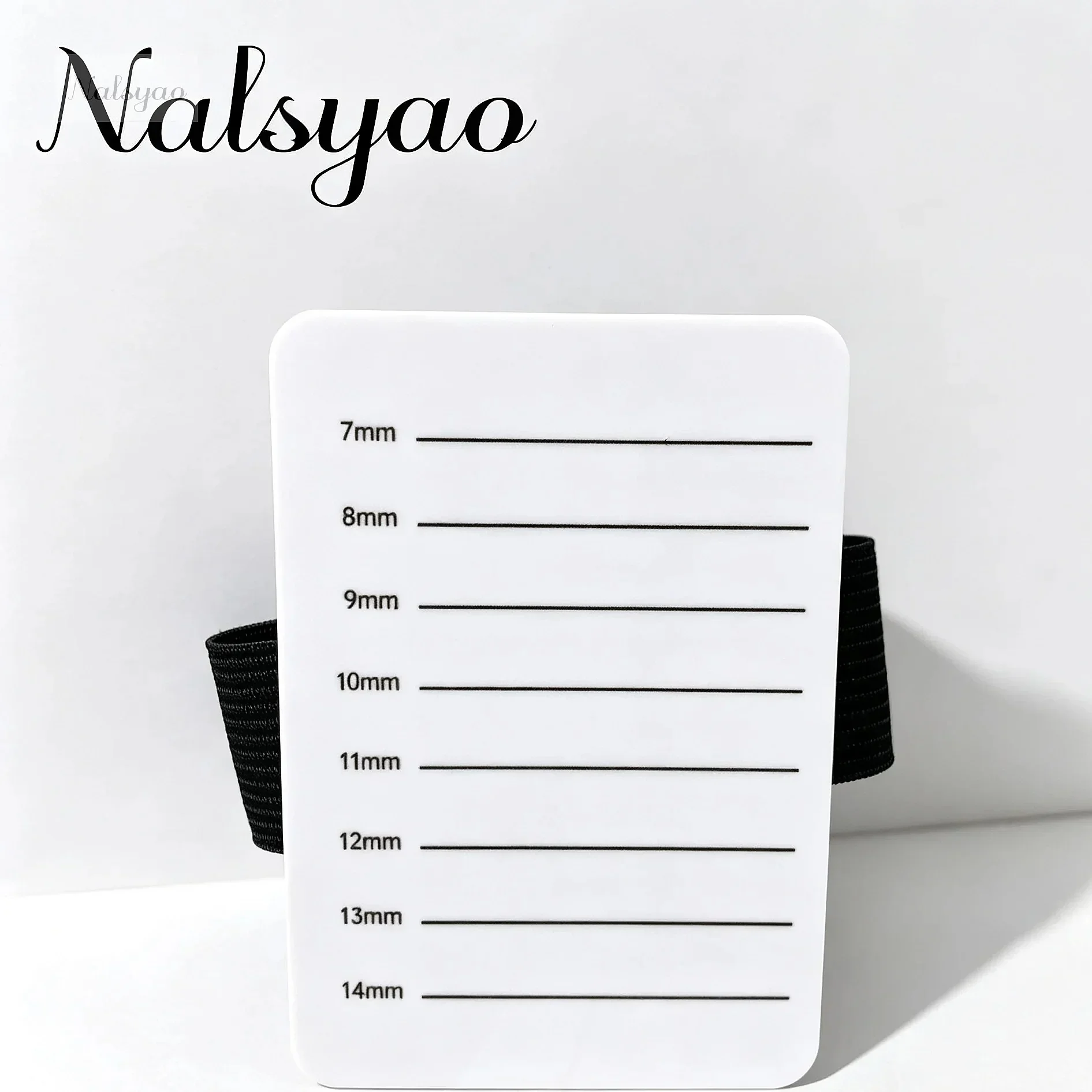 Show Board Eyelash Extension Pallet With Adjustable Wrist Strap Hand Plate Lash Holder Grafted
