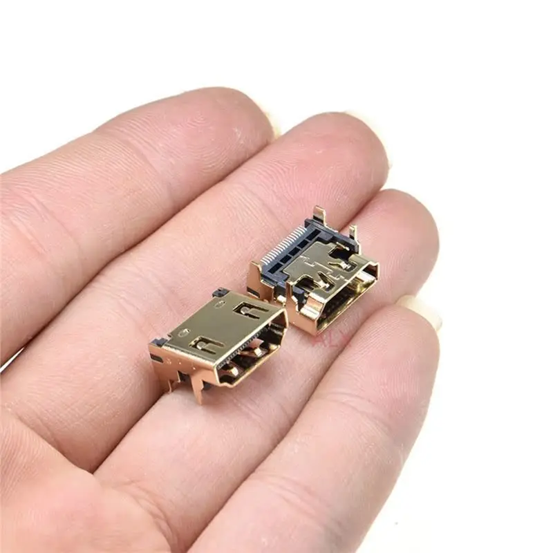 A02F-19Pins HD Interface Connector -A Type Female Plug Socket 19 Pin Connector