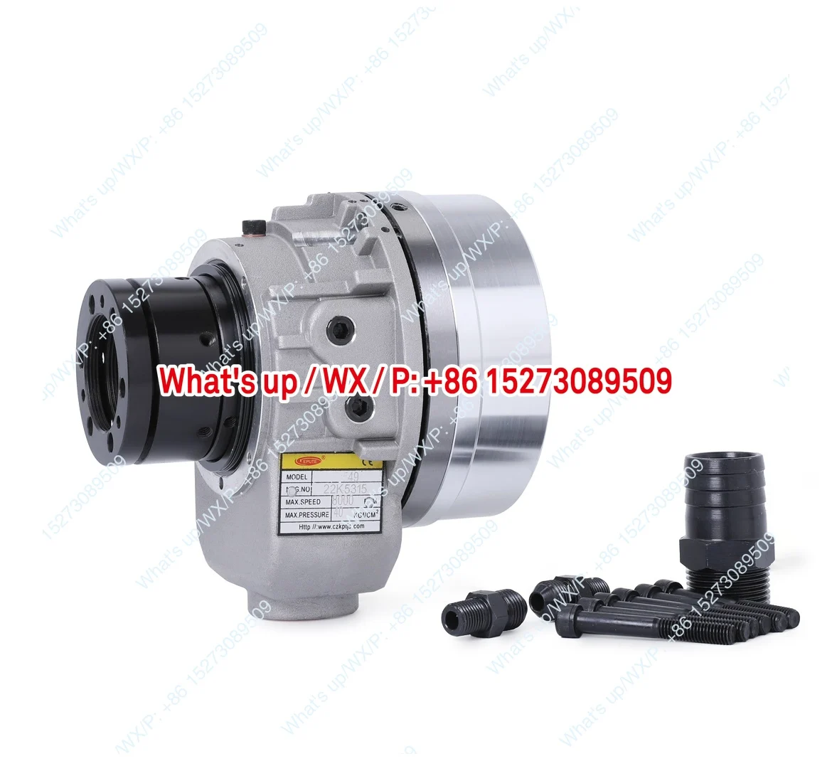 Hollow rotary cylinder, back-pull type, with spring chuck TK-549 TK-649