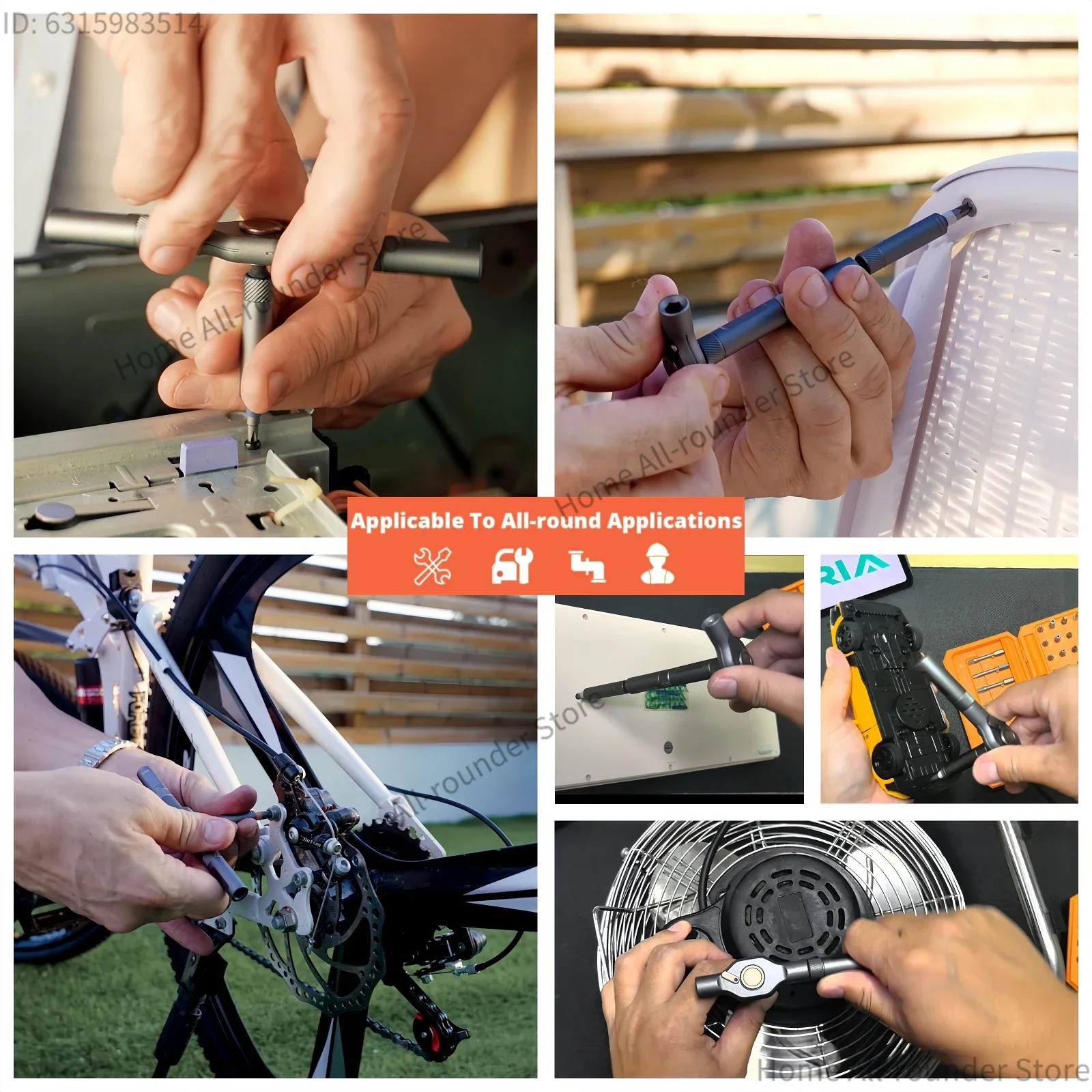 42 في 1 مجموعة مفك مغناطيسي لتقوم بها بنفسك مفك براغي بسقاطة مجموعة محرك متعدد بت مع مقبض سقاطة قابل للفصل للكمبيوتر