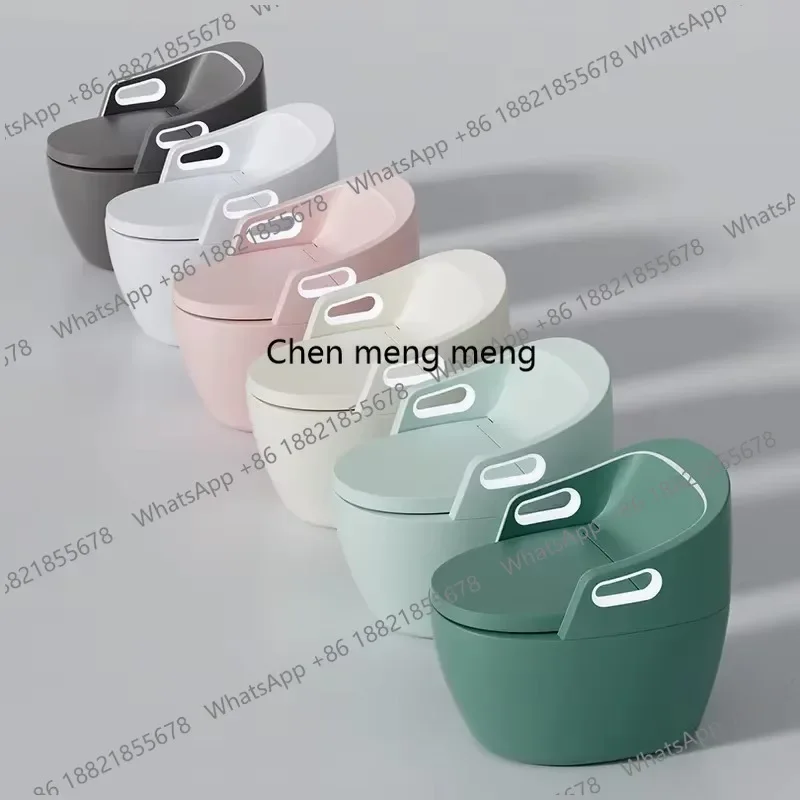 

RR New design ceramic wall-mounted massage function automatic flushing intelligent remote control water leakage smart toilet