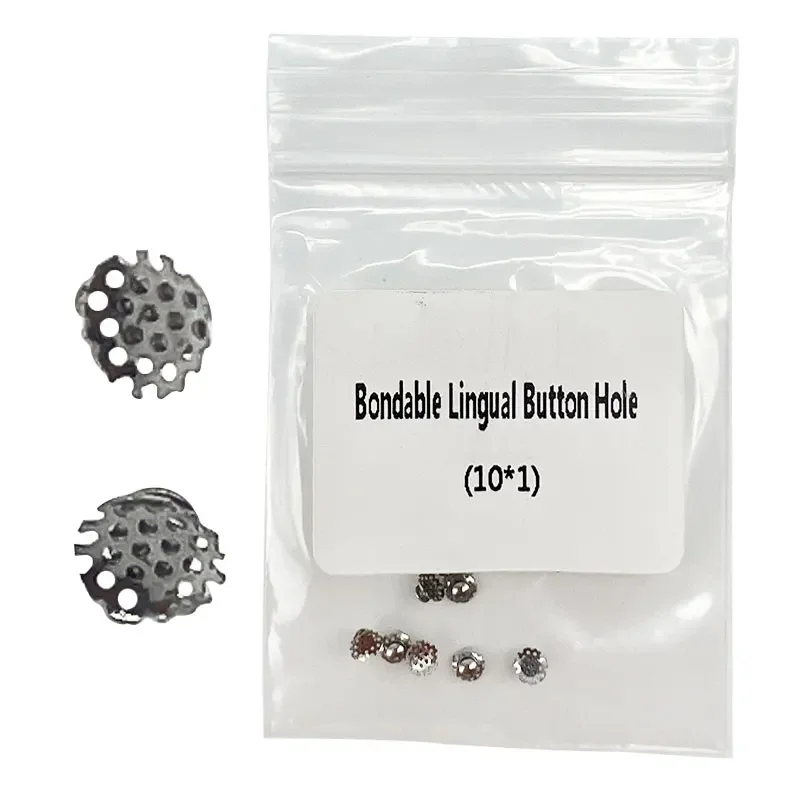 

Clinic Products Orthodontics Metal Brackets Direct Bond Eyelet Round Lingual Buttons