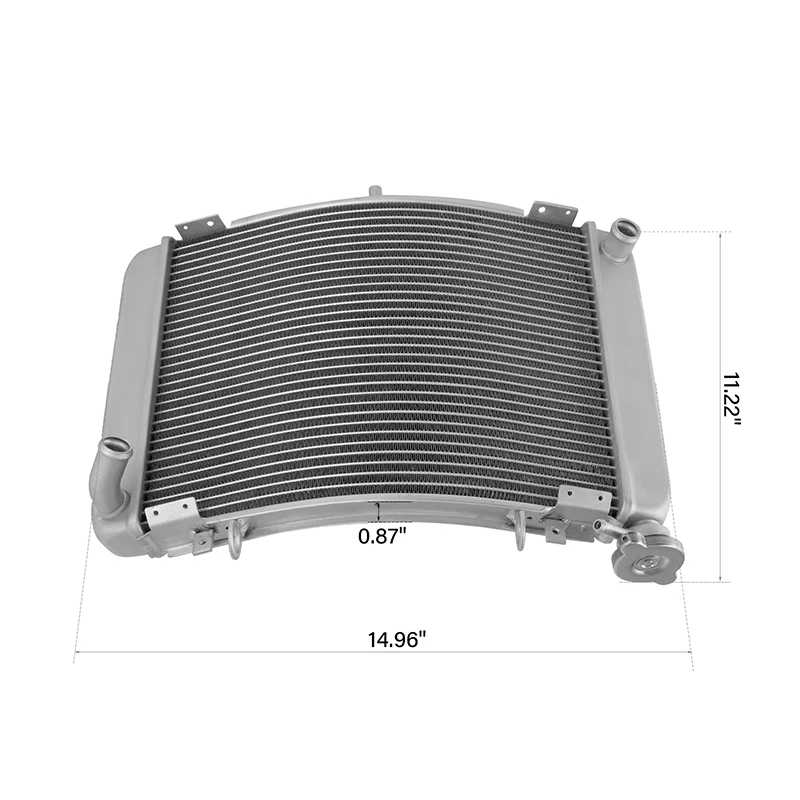 Motorcycle Replacement Cooling Aluminum Cooler Radiator For Honda NSR 250 1991-1998 1992 1993 1994 1995 1996 1997