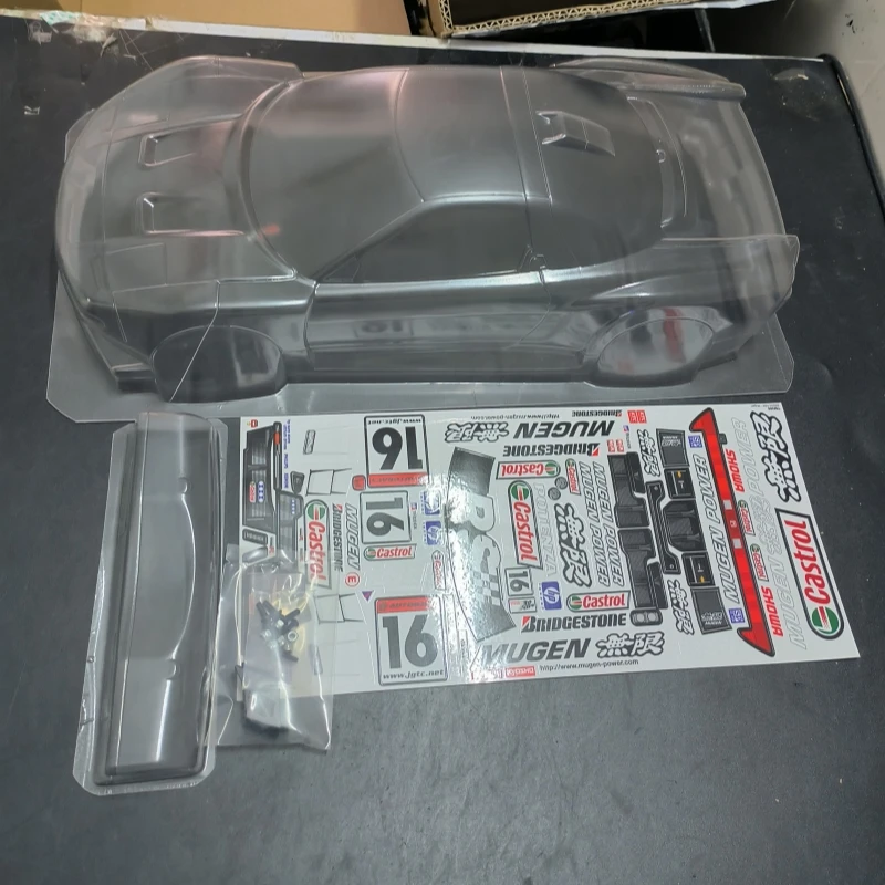 TM305 1/10 Mini Honda NSX Clear body shell Width 160mm for RC Drift car 225mm Wheelbase Tamiya M Chassis Carten mst Yokomo