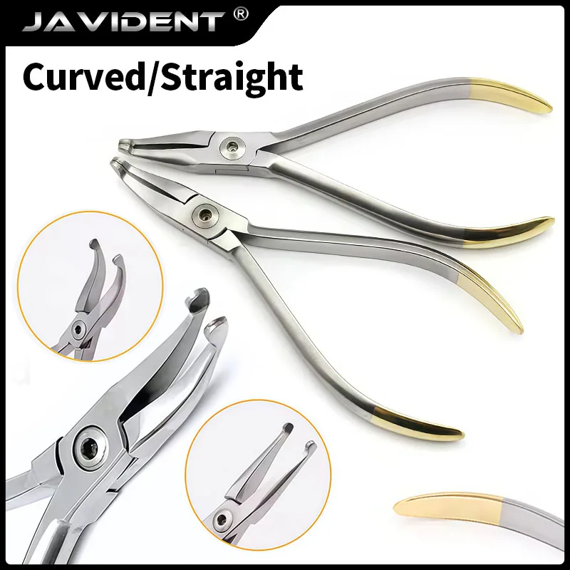 1Pcs Dental Archwire Placement Forceps Stainless Steel Multifunctional Ligature Cutting Forceps Ring Removal Forceps