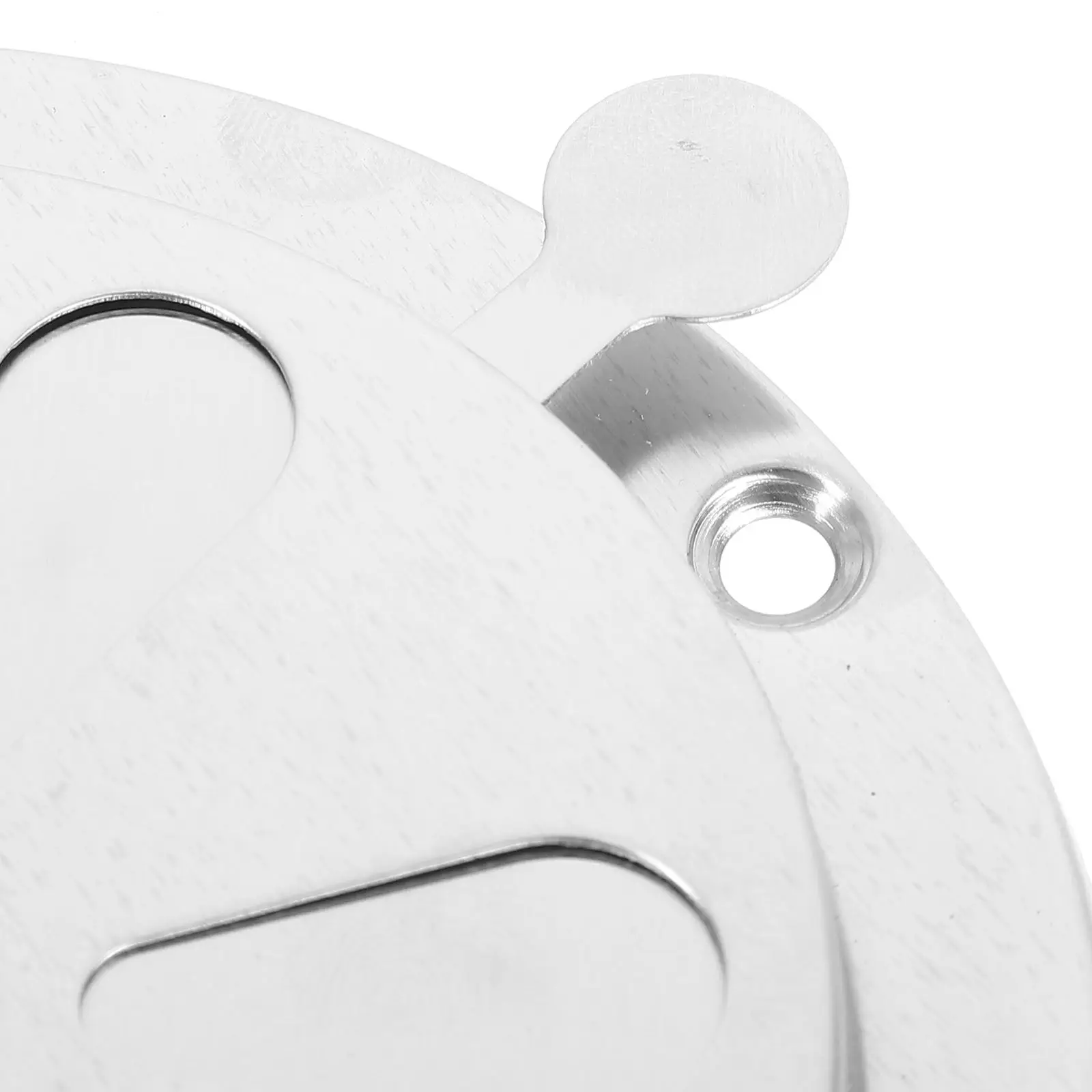 2 Pcs Stainless Steel Adjustable Air Vent Cover Oven Damper Hole Round Ventilation Cover Wall Floor Duct Exhaust Grille Shed