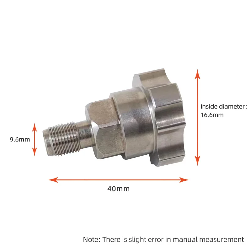 Spray Gun Adapter Pot Joints Disposable Measuring Cup Adapter Fit Japan ANEST IWATA LPH 80 Spray Gun Connector