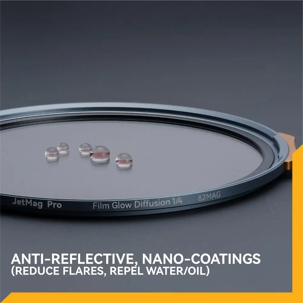 Stackable NiSi JetMag Pro 82MAG Film Glow Filter Match ND CPL Magnetic Filters Nano Hardened Glass Anti Scratch Dustproof Long