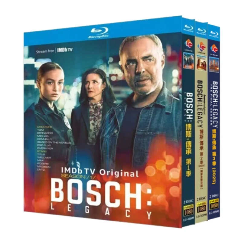 

Bosch Legacy Season 1-3 Blu-ray Disc