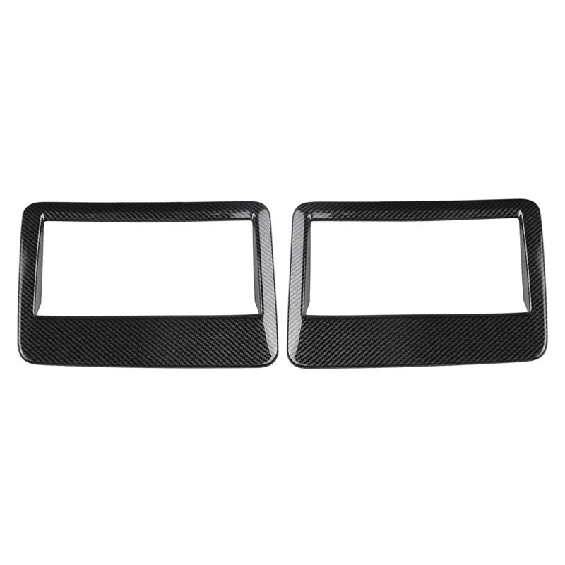 For TOYOTA VELOZ AVANZA 2022 2023 Carbon Fiber Car Roof Air Outlet Frame Cover Trim Decoration