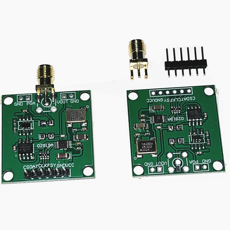 The new AD9833 DDS signal generator module has a 1KHz sine wave signal source with adjustable frequency/amplitude