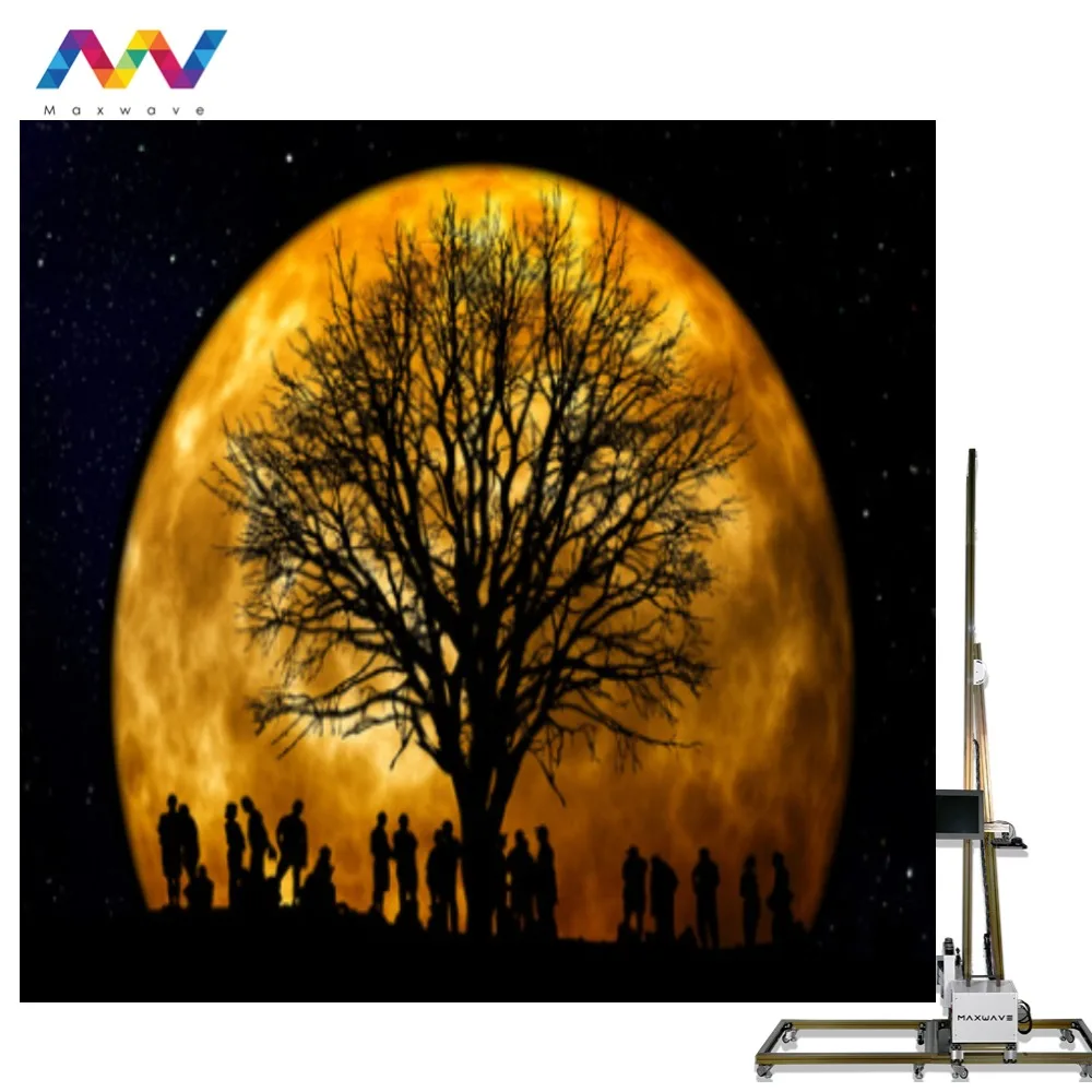 MAXWAVE УФ-лампа с воздушным охлаждением, настенный принтер, эффективное УФ-отверждение, идеально подходит для печати из стеклокерамики, высокое качество, выход