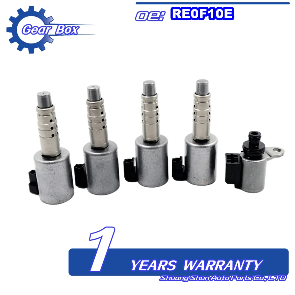 RE0F10E JF017E JF016E CVT8 transmission solenoid valve for Nissan and Infiniti vehicles