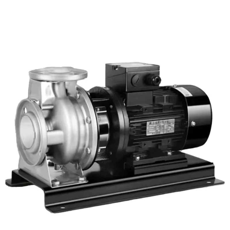 High-quality single-stage centrifugal water pump self-priming horizontal pipeline booster stainless steel iron motor power pump