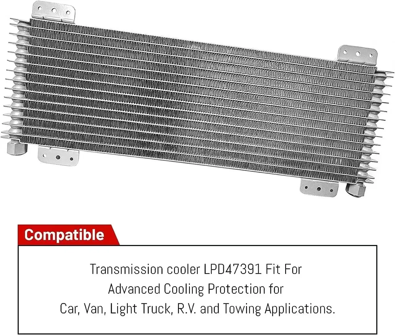 

BATTLEBEE Gear Box Transmission Oil Cooler Aluminum Alloy 329 Gear Box Car Engine Oil Cooler Radiator