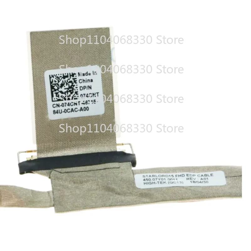 TR   Laptop LCD Screen Touch Display Cable For DELL INSPIRON 15 5578 P58F 5579 7569 7579 074CNT 74CNT 450.07Y01.0011