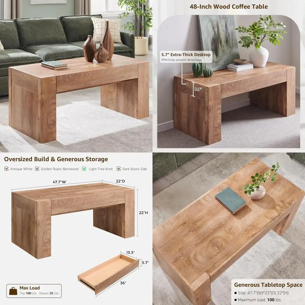 contemporary white coffee table with glass door storage, 4 drawers, gold legs, and multi-color led lighting, 47.2 inches