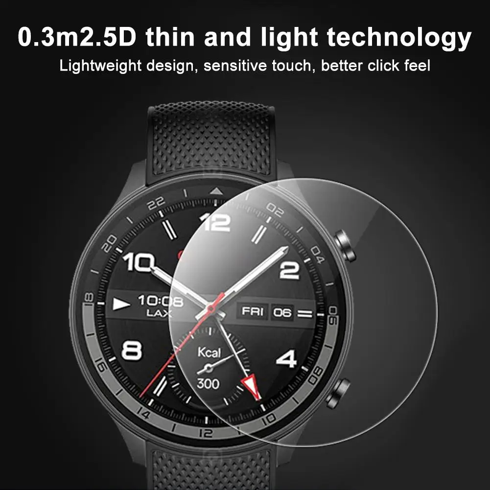 Suitable For OnePlus Watch 2R Watch Tempered Glass Film HD Transparent Glass Film Screen Protector Film V2Z5