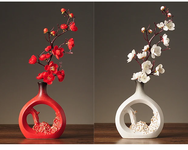 New Chinese-style ornaments wine cabinet home decoration living room home decoration soft handicrafts TV cabinet decoration