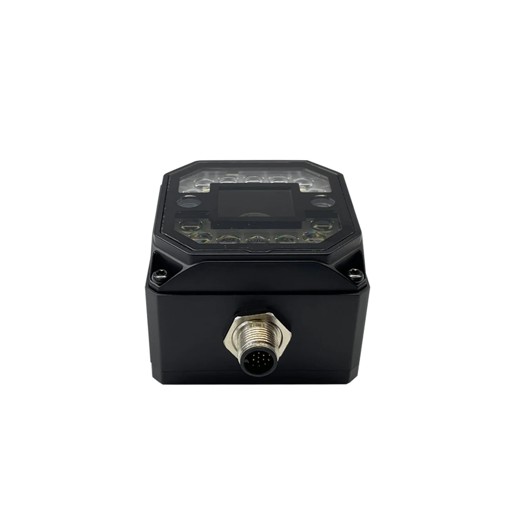 2D Embedded R2 Barcode Scanner Fixed Mount Scan Engine Ultra-Rugged Metal Cover 1D/2D IP67 COM Interface 60 Codes/Sec
