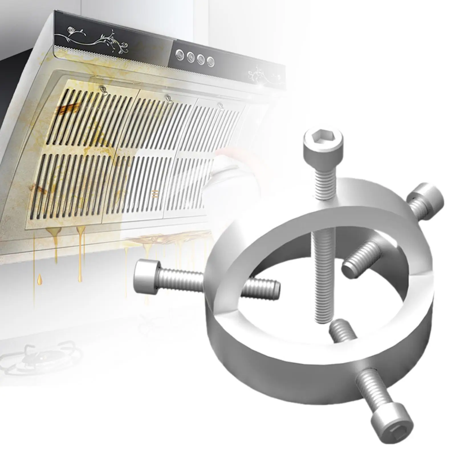 شفرة المروحة منفاخ عجلة مجتذب شفاط المطبخ تنظيف التفكيك مجتذب إصلاح هيكل الثقيلة عجلة الرياح مجتذب عجلة أداة