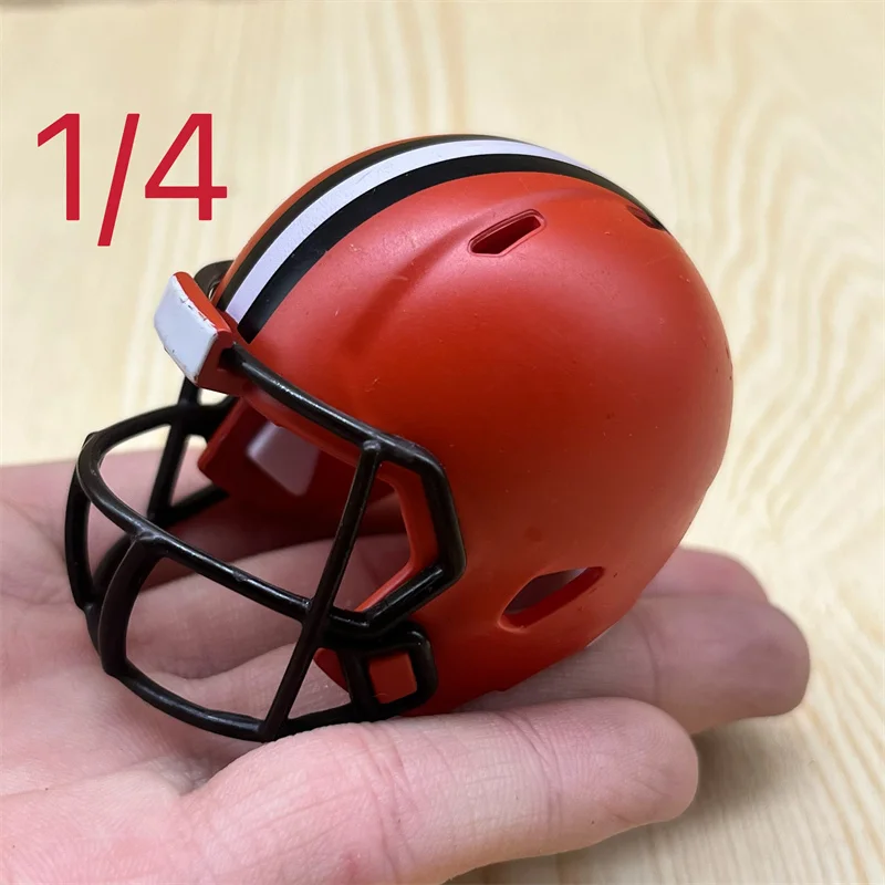 Kreatives Rugby-Helm-Modell, American Football Souvenir-Sportfigur, Mini-Helm-Figuren für die Sammlung von Spielzeug-Schreibtisch-Festival-Dekor