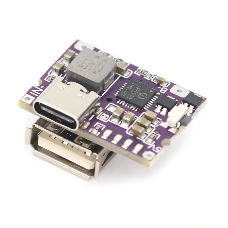 M5TD Type-C/USB Step Up Power Modules Lithium Battery Protections Board for DIY