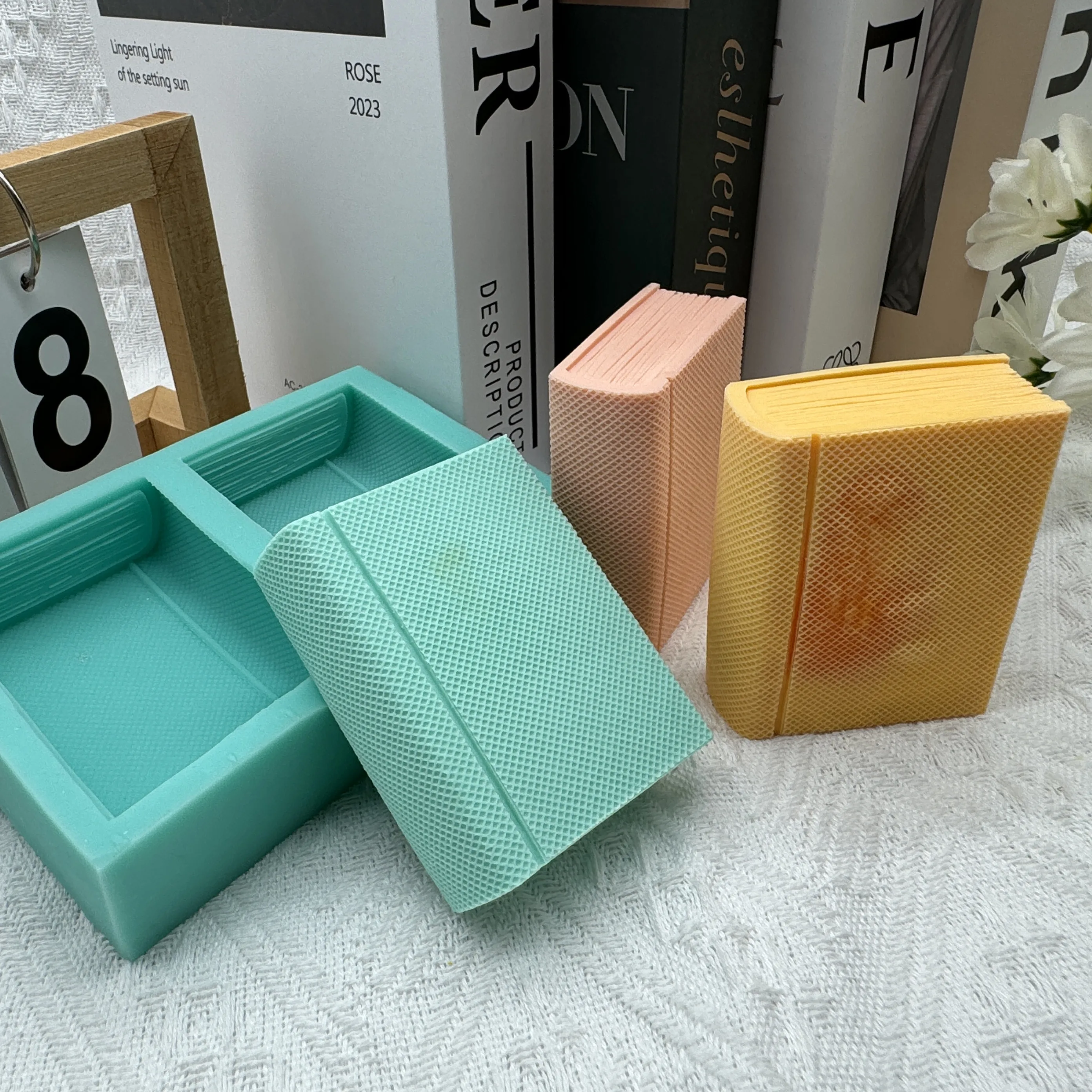 Iki kitap silikon sabun kalıpl - Soap Making Lye incelemesi ve fiyatı