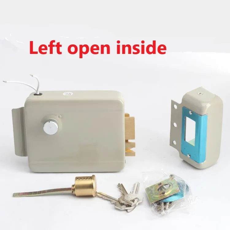 Electric control lock Household unit door access lock Electronic door lock Swipe card Building intercom electric control lock